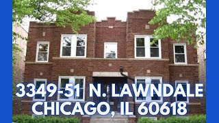 3349 N Lawndale Video Tour #Avondale #Chicago #apartment