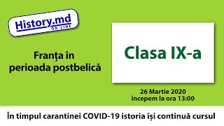 Franța în perioada postbelică
