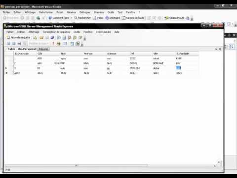 comment modifier un enregistrement en sql