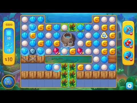 Fishdom 6890 Level - 18 moves - NO BooSTERS