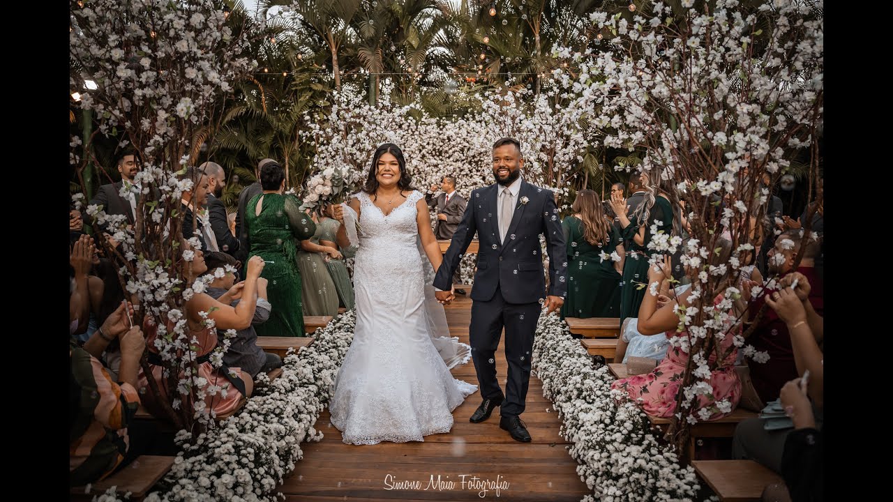 Cerimônia completa - Filme de casamento Milena e Ruan