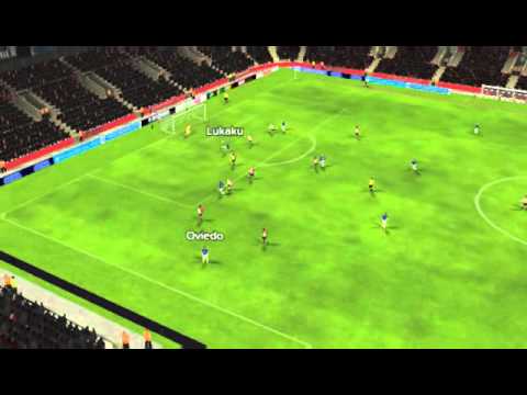 Feyenoord vs Everton - Lukaku Goal 7 minutes