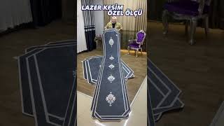 LAZER KESİM DERİ TABAN HALILAR