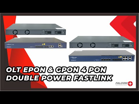 OLT GPON DAN EPON 4 PON DOUBLE POWER || FASTLINK