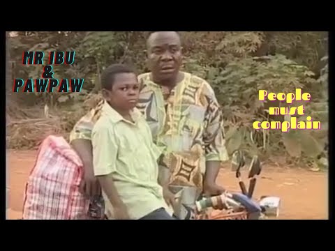 Mr Ibu and Son  clip 1- People must always complain