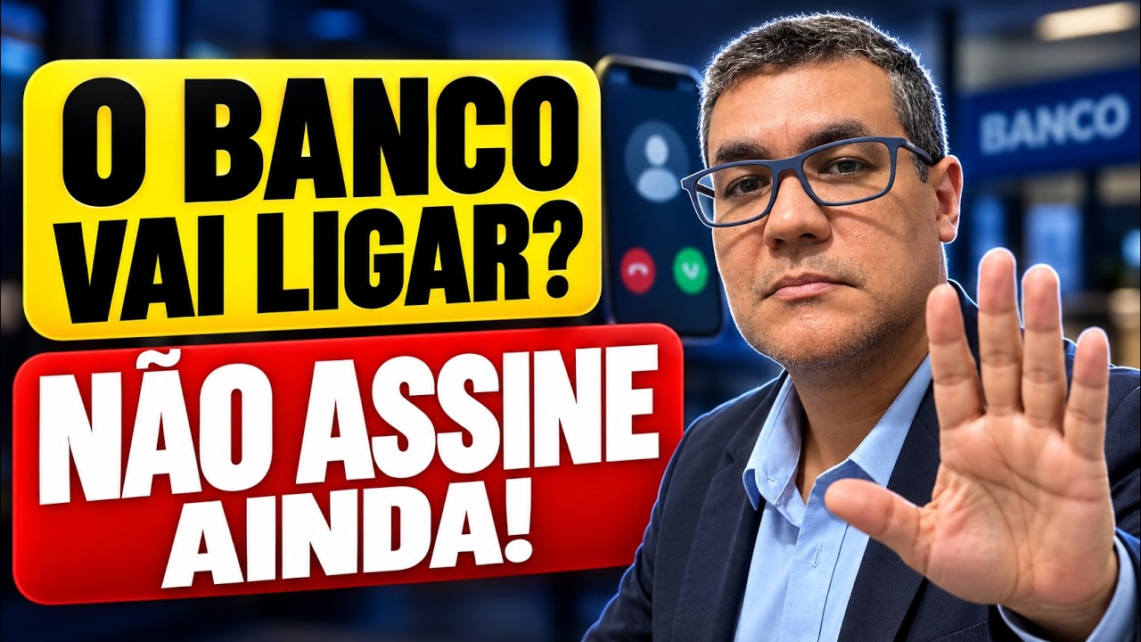 Aumentou a margem de CONSIGNADO, CUIDADO! O banco vai ligar HOJE:  NÃO ASSINE nada sem ver ISSO antes!