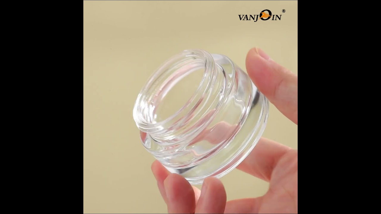 New Skincare Glass Packaging Design