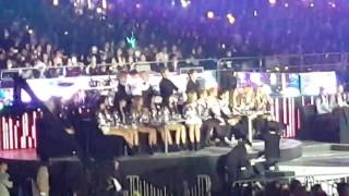 161226 BTS Reaction to G-Dragon - One of a kind @ SBS Gayo Daejun 2016