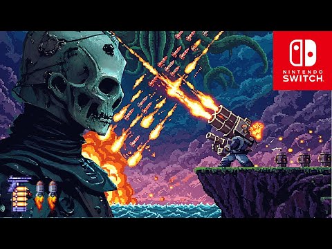 TOP 20 INSANE Contra Like Shoot 'Em Up Games Nintendo Switch You Must Play