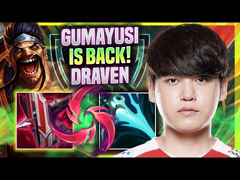 GUMAYUSI IS BACK WITH DRAVEN IN EUW SOLOQ! - T1 Gumayusi Plays Draven ADC vs Tristana!