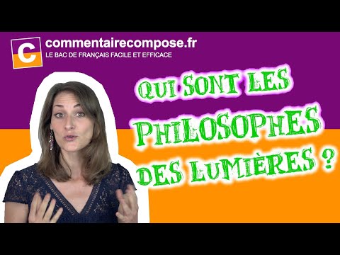 The philosophers of the Enlightenment