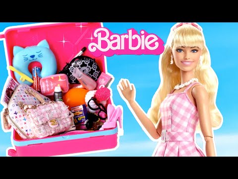 Muñeca Barbie Empaca Sus Maletas Para ir de Vacaciones