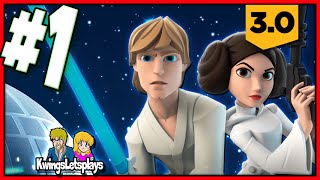 Disney Infinity 3.0 - Star Wars Part 1 Rise Aganist the Empire PS4 Gameplay