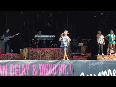 Jan Delay & Disko No. 1: Soundcheck beim Stimmen-Festival 2019