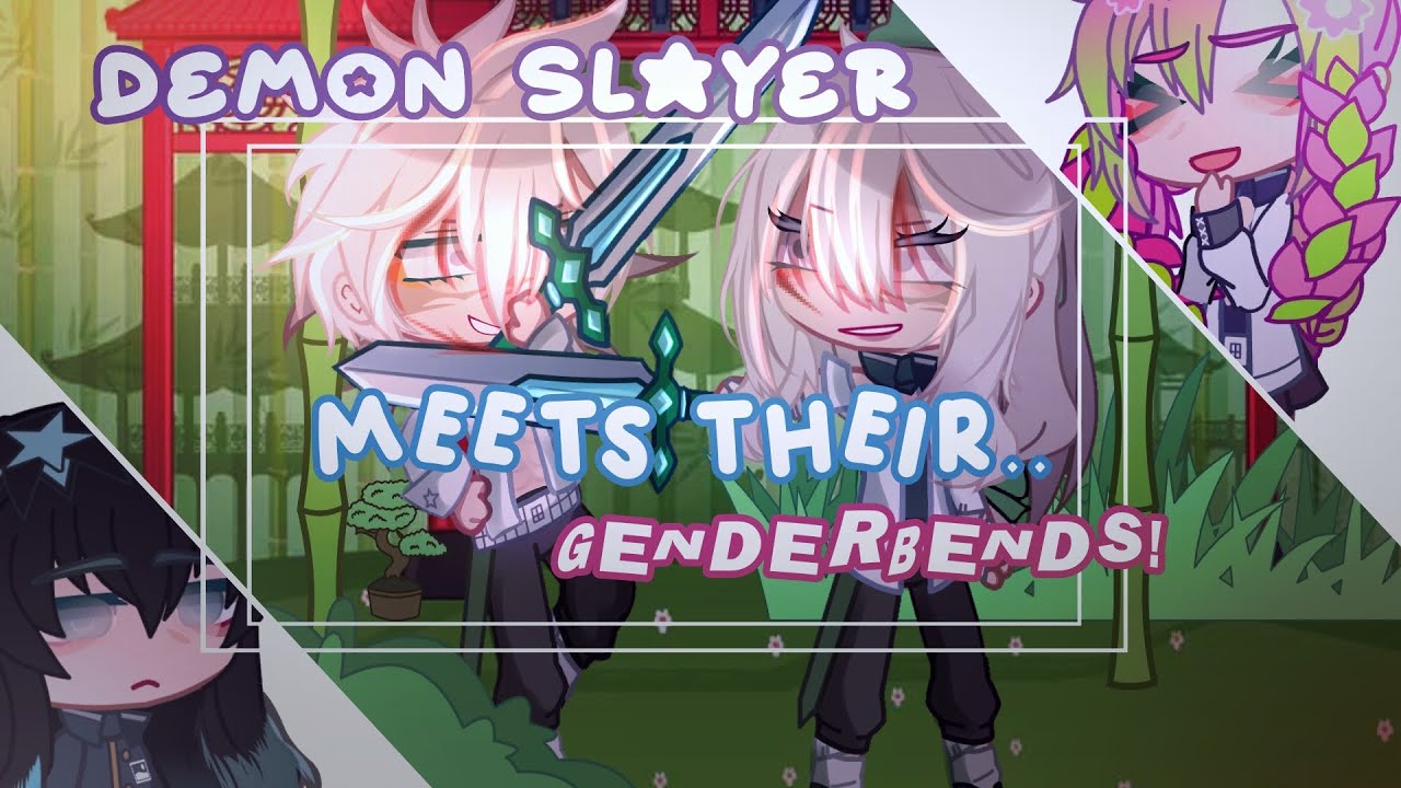 DEMON SLAYER MEETS THEIR GENDERBENDS! || #demonslayer || #shortlikeshinobu || BAD QUALITY