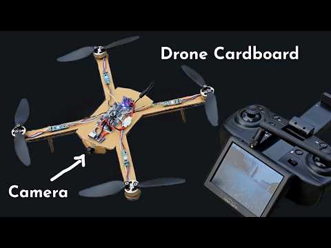 Build a RC Cardboard Drone with Camera