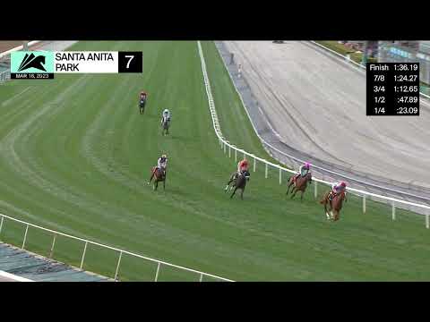 Princess Bettina wins the China Doll Stakes on Saturday, March 18 at Santa Anita Park
