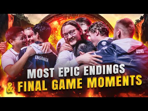 Most Epic Endings & Final Game Moments which made TI11 SO EPIC - The International 2022 Dota 2