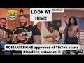 Wwe Roman Reigns Funny Entrance Reaction Viral Tik Tok Video