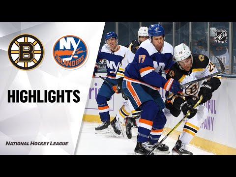 Bruins @ Islanders 2/13/21 | NHL Highlights