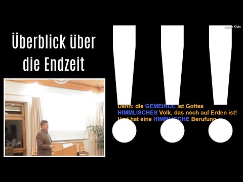 SCHLAGLICHT 9: Überblick über die Endzeit - Teil 2 von 2