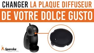 Comment changer la plaque diffuseur de votre Dolce Gusto ?