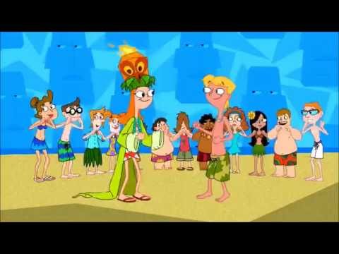 フィニアス＆ファーブ - 裏庭のビーチ (Phineas & Ferb - Backyard Beach)