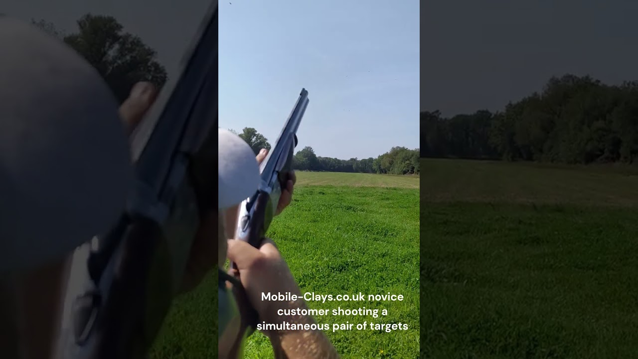 Mobile-Clays Novice  Customer shooting  simultaneous targets