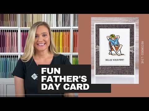 🔴 Fun Father's Day Card Ideas - Make a Handmade Card