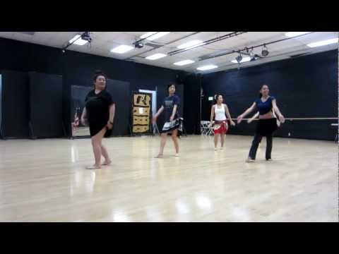 Tahitian Dance class with Leolani March 2012