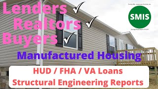 Manufactured Home Structural Engineering Inspections