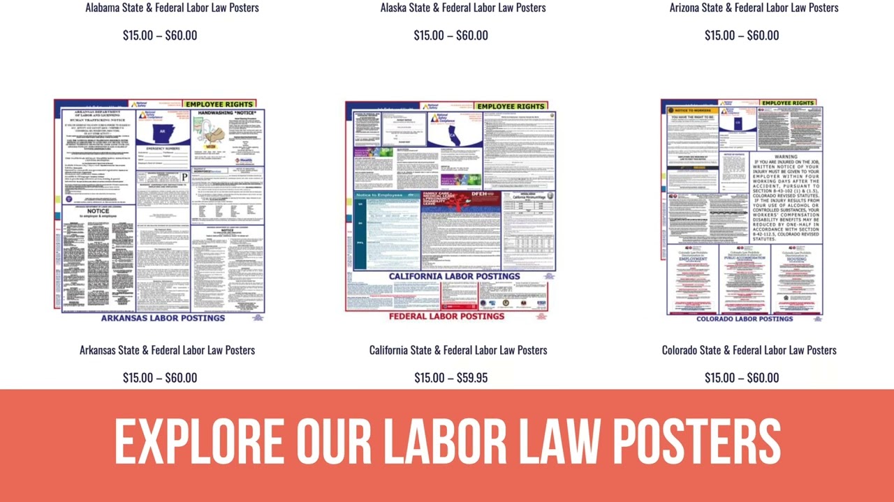 National Safety Compliance - Labor Law Posters