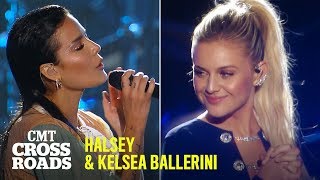 Halsey &amp; Kelsea Ballerini Perform &#39;Graveyard&#39; | CMT Crossroads