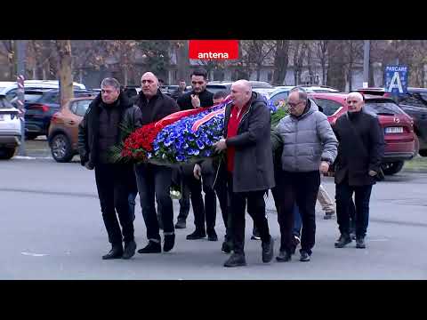 Jucătorii Stelei '86 au venit la priveghiul lui Helmut Duckadam! Imagini de la Arena Naţională