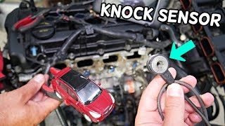 HYUNDAI TUCSON KNOCK SENSOR REPLACEMENT REMOVAL LOCATION