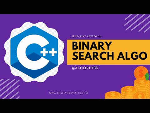 Binary Search Complete Basic Iterative Approach