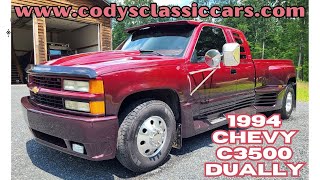 Video Thumbnail for 1994 Chevrolet Silverado 3500