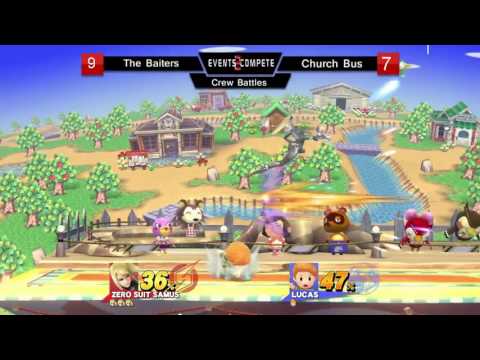 Chicago Sm4sh Summit – Crew Battles - Team The Baiters vs. Team Church Bus