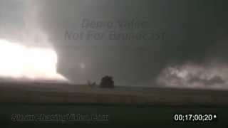 preview picture of video '5/31/2013 Intercept and Escape from El Reno, OK Tornado'