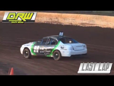 Production Sedans - Heat 3 - Queensland Title - Kingaroy Speedway - 02.04.16