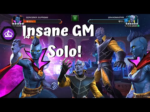 Insane Sorcerer Supreme Grandmaster Solo! Rank 5! Act 6 Final Boss! - Marvel Contest of Champions