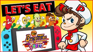 Burgertime Party for Switch — Burger-Building Arcade Fun! | Game Closet