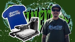 T-shirt side hustle: How These Custom T-Shirts Are Made from Home using #cameo machine & #heatpress