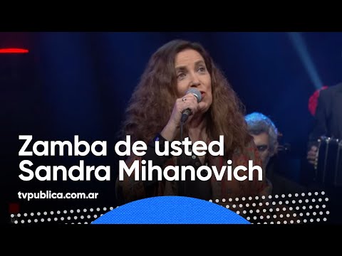 Zamba de Usted por Sandra Mihanovich - Estudio 1