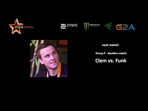 Clem vs. Funk (Groustage 1 - Group P - deciders match)