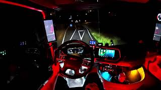 Euro Trucker POV Part 2 Night Detours & City Center Driving • DAF XG 4