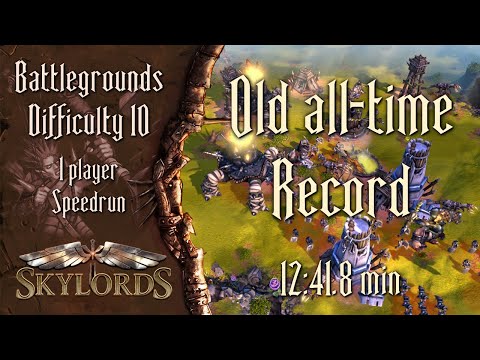 Battlegrounds Speedrun in 12:41.8 | 1 player rPvE 10 - May 2020 | Skylords Reborn (BattleForge)