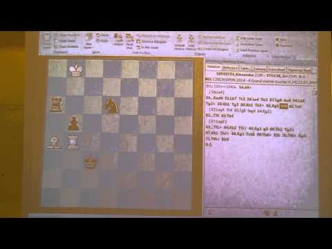 A 4.24. FM Alexander SERGEYEV   - GM Jiří  ŠTOČEK  0 - 1