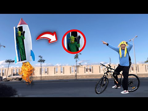 فيلم حموده وكائن ( البعبع ) الفضائي 👽🛸😂 السلسيلي