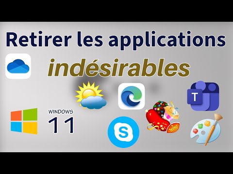 Retirer les applications indésirables de Windows 11
